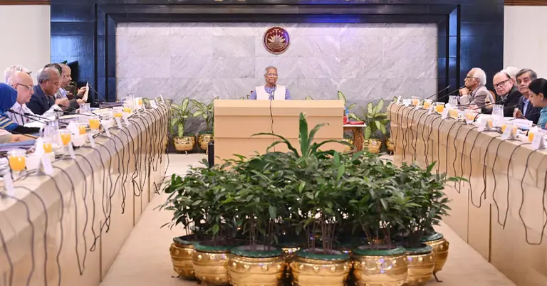 উপদেষ্টা পরিষদের বিশেষ বৈঠক